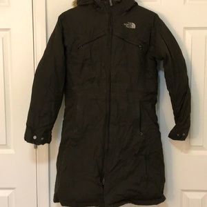 Forest Green North Face Jacket